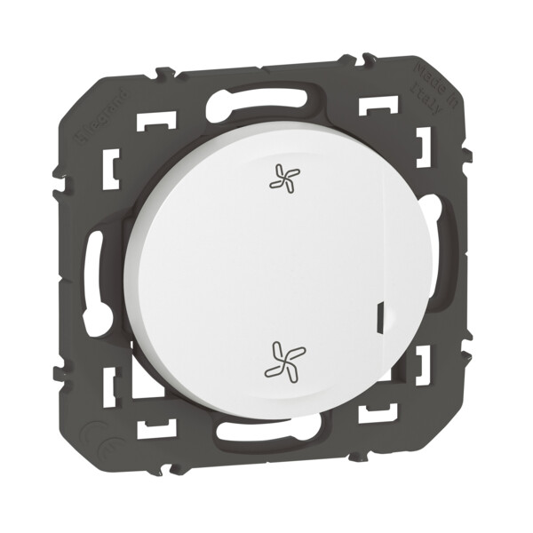 Commande sans fil VMC Dooxie With Netatmo, connectée, blanche, sans plaque - Legrand - 600020A