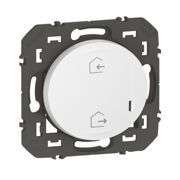 Commande sans fil Dooxie With Netatmo blanc pour scènes de vie connectée  - Legrand - 600085A