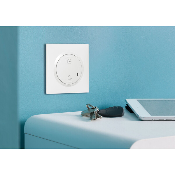 Commande sans fil Dooxie With Netatmo blanc pour scènes de vie connectée  - Legrand - 600085A