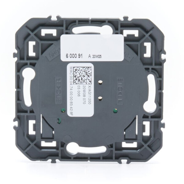 Commande sans fil 4 scénarios Dooxie With Netatmo, blanc, sans plaque - Legrand - 600091A
