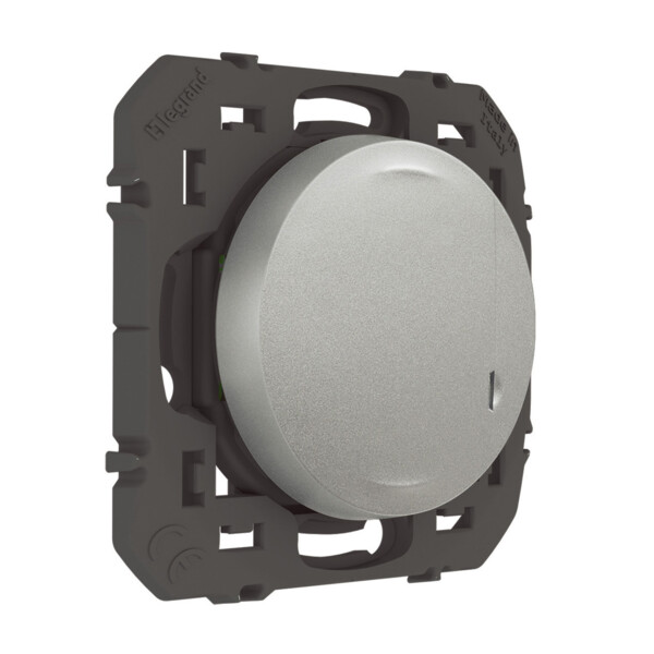 Commande sans fil Dooxie pour éclairage/prise, compatible Netatmo, effet aluminium - Legrand - 600183A