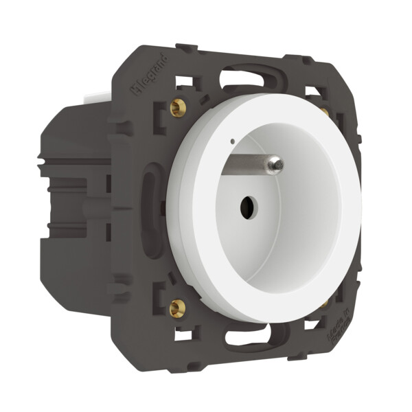 Prise de courant connectée Dooxie With Netatmo 16A avec suivi conso - Compatible Home + Control, blanc - Legrand - 600391A