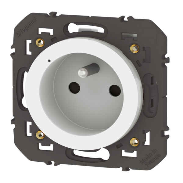 Prise de courant connectée Dooxie With Netatmo 16A avec suivi conso - Compatible Home + Control, blanc - Legrand - 600391A