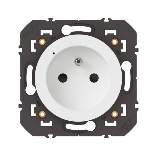 Prise de courant connectée Dooxie With Netatmo 16A avec suivi conso - Compatible Home + Control, blanc - Legrand - 600391A