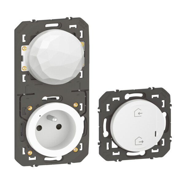Pack de démarrage connecté Dooxie With Netatmo - Prise Control & Commande sans fil - Legrand - 600670A