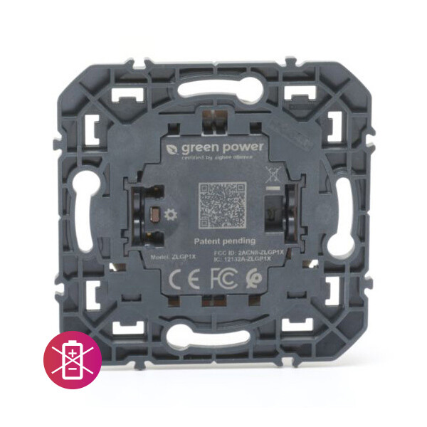 Commande sans fil/pile Lever/Coucher Dooxie Netatmo - autonome, extra-plate, blanche - Legrand - 600084L