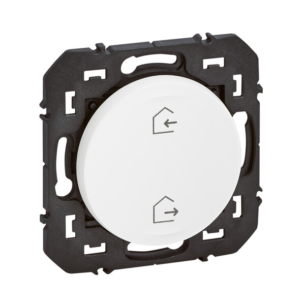 Commande générale sans fil Dooxie With Netatmo - blanche, autonome, extra-plate - Legrand - 600085L