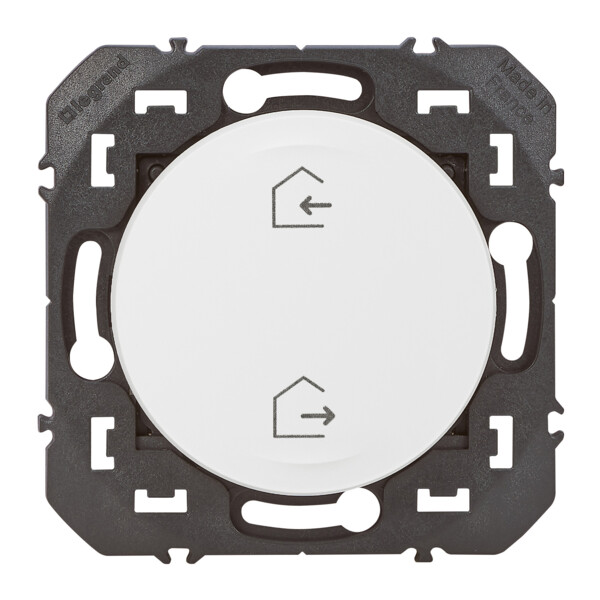 Commande générale sans fil Dooxie With Netatmo - blanche, autonome, extra-plate - Legrand - 600085L