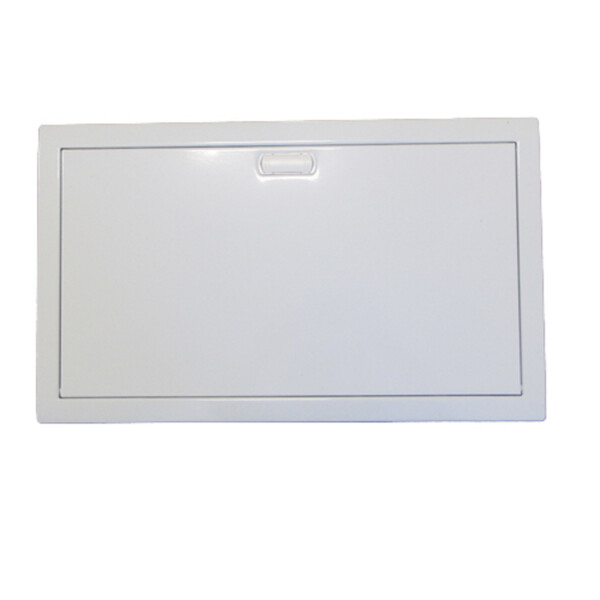 Porte metal extra plate coffret 3 rangees 36+6 modules blanc ral 9010 - Legrand - 981632