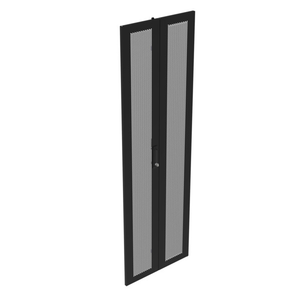 Porte avant ou arriere double perforee à 80% 47u 800mm - Legrand - 446853
