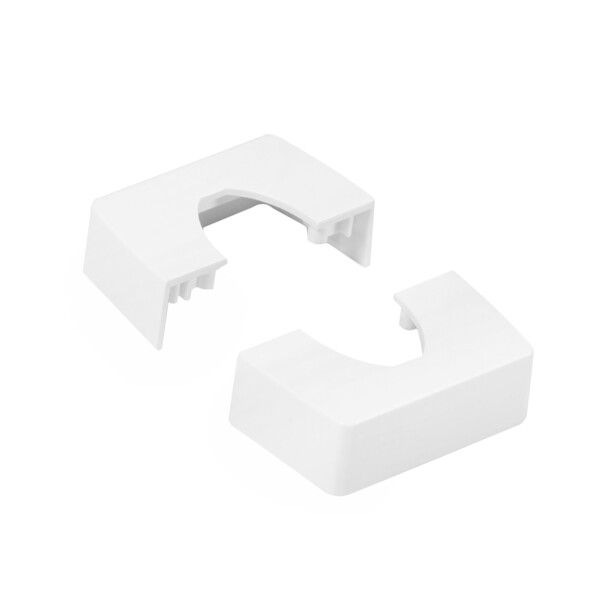 Chapeau compatible ovaline colonnette 1 compartiment 45mm - blanc - Legrand - 980973