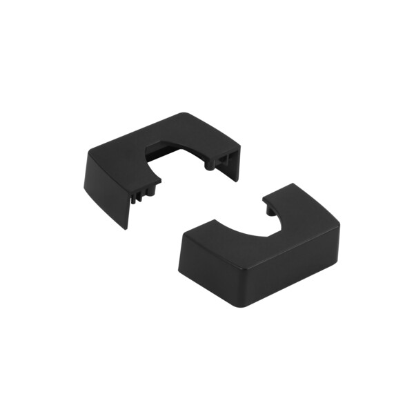 Chapeau compatible ovaline colonnette 1 compartiment 45mm - noir - Legrand - 980975