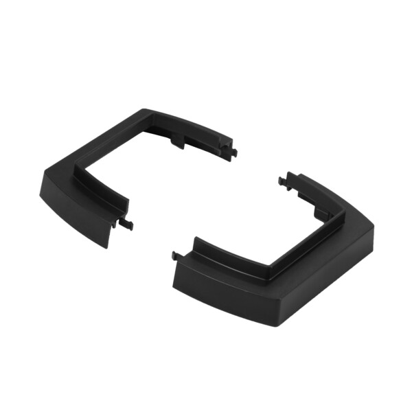 Socle ou cache plafond pour colonne ou colonnette 4x45mm ou 2x80mm - noir - Legrand - 980990