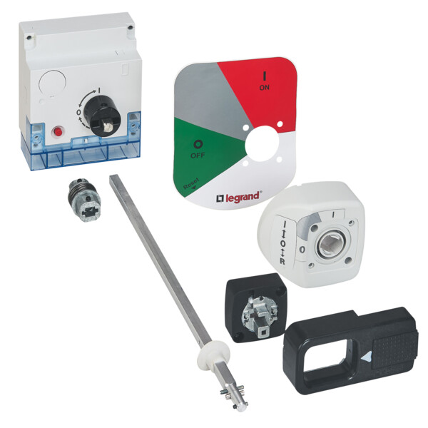 Commande rotative déportée standard pour dpx³250 hp - gris - Legrand - 423802