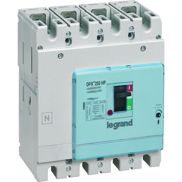Disjoncteur dpx³250 hp magnétique seul pouvoir de coupure 70ka 4p 50a - Legrand - 423965