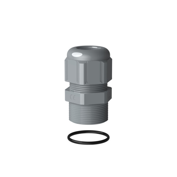Presse-étoupe plastique ip68 iso20 - gris ral7040 - Legrand - 381596