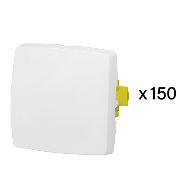 Lot de 150 transformeurs simples appareillage saillie composable blanc - Legrand - 086115LA