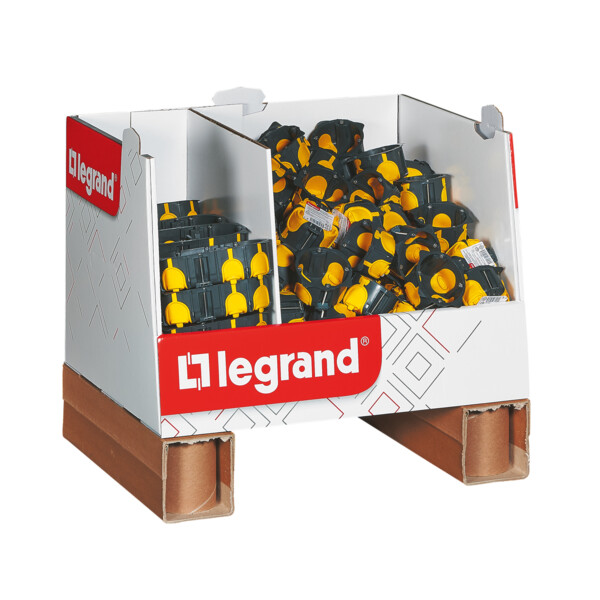 Mini box socle Écobatibox- 20 x 2p40 + 100 x 1p40 - Legrand - 300083L