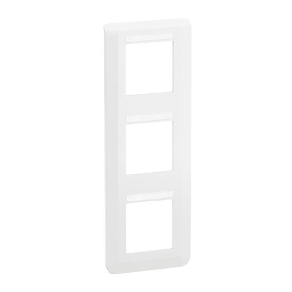 Plaque 3x2 modules vertical porte-etiquette integre - Legrand - 078863L