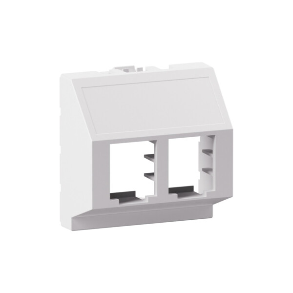 Enjoliveur semi-encastre 2 modules 2 xj45 linkeo c - Legrand - 632954