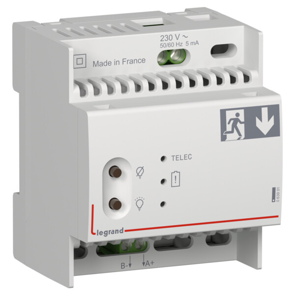 Télécommande de mise au repos BAES SATI avec voyant - Legrand - 063901