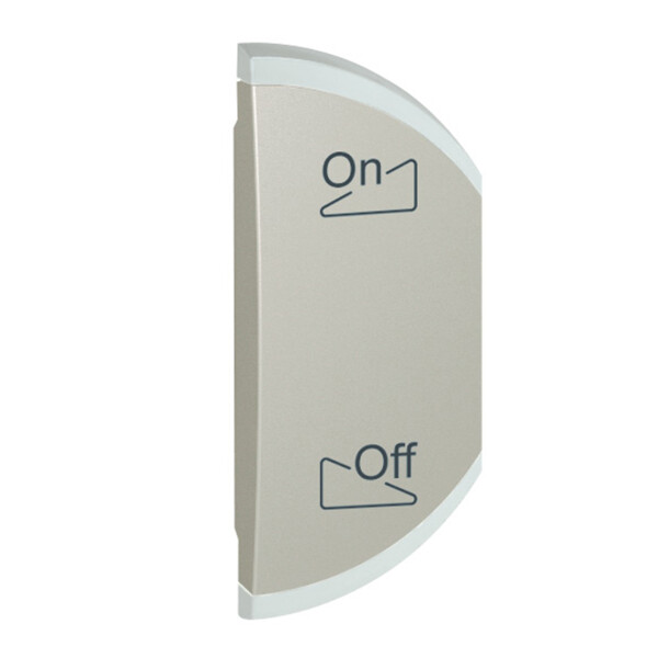 Enjoliveur Legrand Céliane BUS - éclairage et diffusion sonore - simple droite - titane - Legrand - 068452