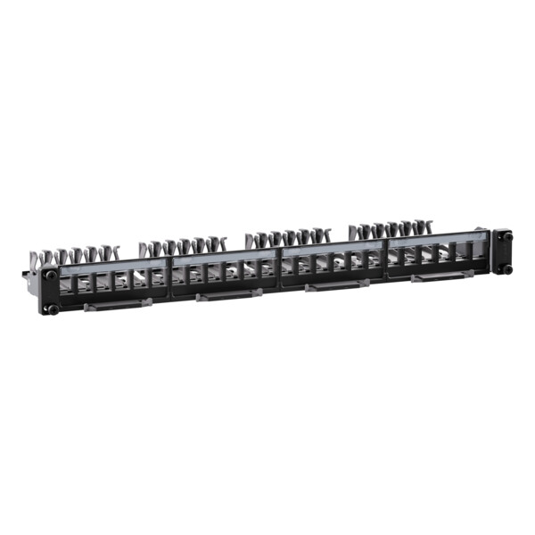 Panneau droit équipé 24 RJ45 1U fixation standard - Legrand - 632942