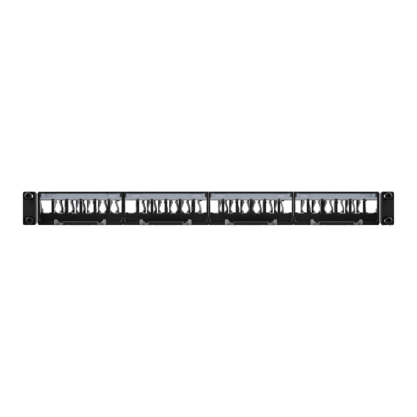 Panneau droit équipé 24 RJ45 1U fixation standard - Legrand - 632942
