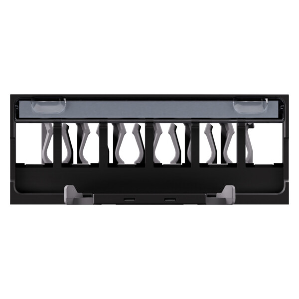 Bloc 6 ports pour panneau droits à équiper avec connecteurs RJ45 - Legrand - 632943