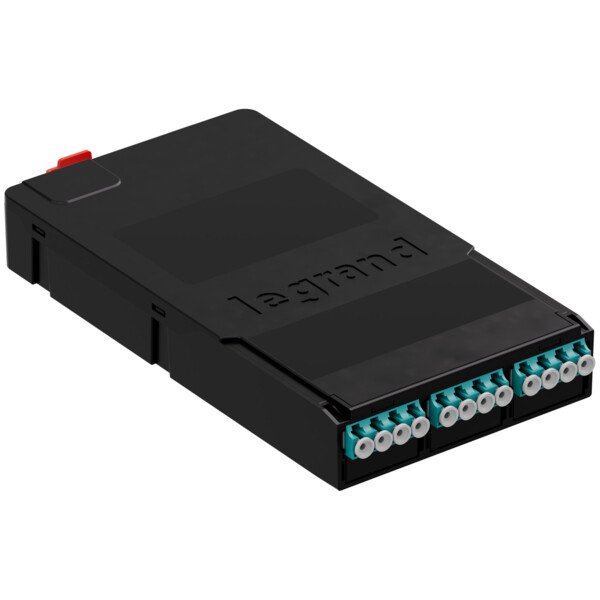 Cassette MTP LC 12F Ultra OM4 Panneau HD sans support - Legrand - 260048