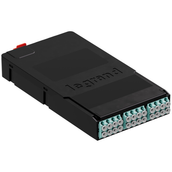 Cassette MTP LC 24F Ultra OM4 Panneau HD sans support - Legrand - 260049