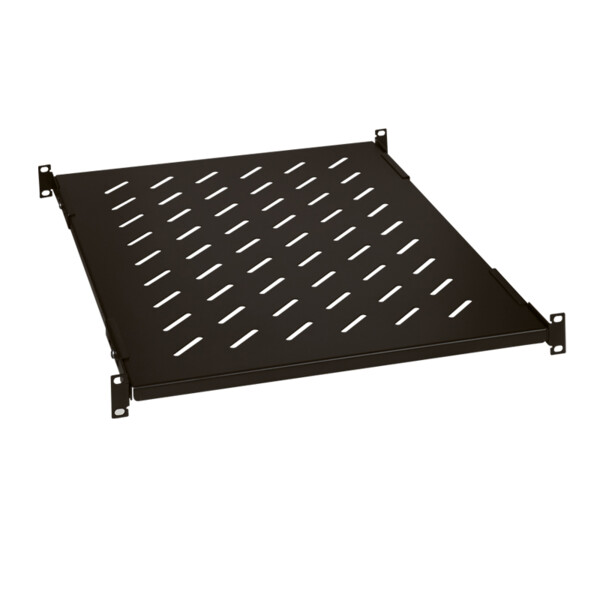 Tablette fixe Linkeo-fixation 4 montants 19''-1U-tablette prof 425-pr prof 600mm - Legrand - 646505