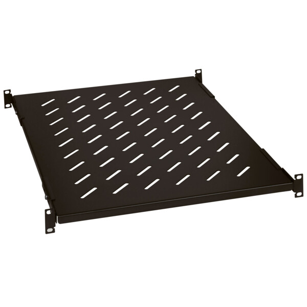 Tablette fixe Linkeo-fixation 4 montants 19''-1U-tablette prof 625-pr prof 800mm - Legrand - 646506