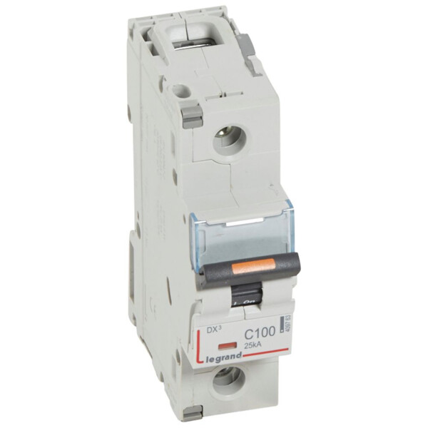 Disjoncteur dx³-vis/vis-1p-230/400v~-100a-25ka-courbe c-protect départ - Legrand - 409763