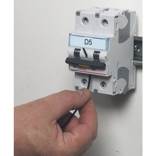 Disjoncteur dx³ 10000-vis/vis-2p-230/400v~-80a-16ka-courbe c-protect départ - Legrand - 409228