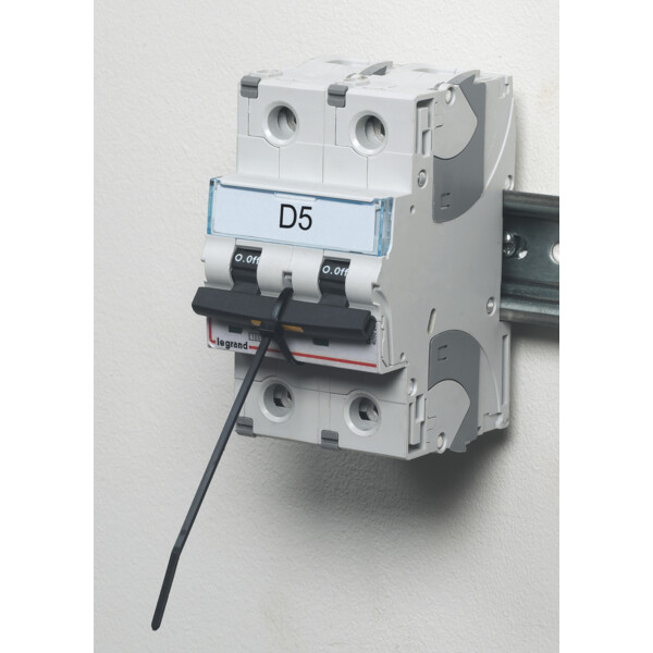 Disjoncteur dx³ 10000-vis/vis-2p-230/400v~-80a-16ka-courbe c-protect départ - Legrand - 409228