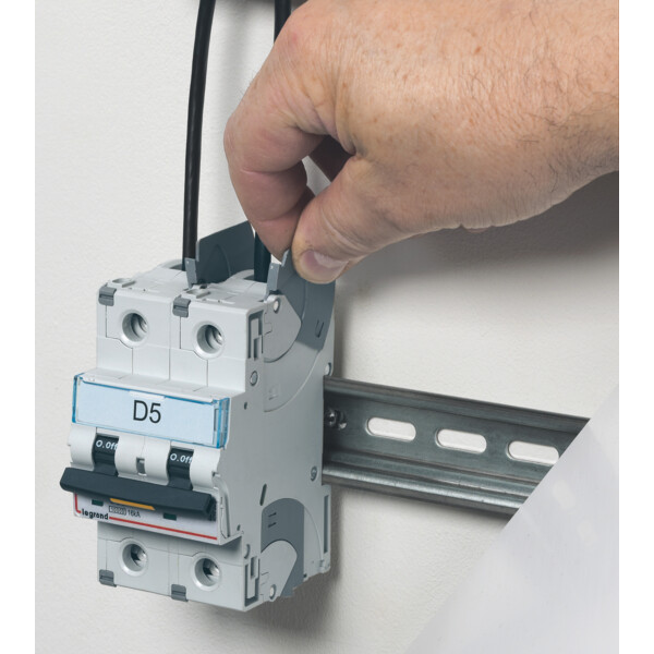 Disjoncteur dx³ 10000-vis/vis-2p-230/400v~-80a-16ka-courbe c-protect départ - Legrand - 409228