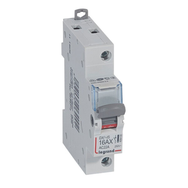 Interrupteur sectionneur de tête DX-IS - vis/vis - 1P - 250 V~ - 16 A - 1 M - Legrand - 406400