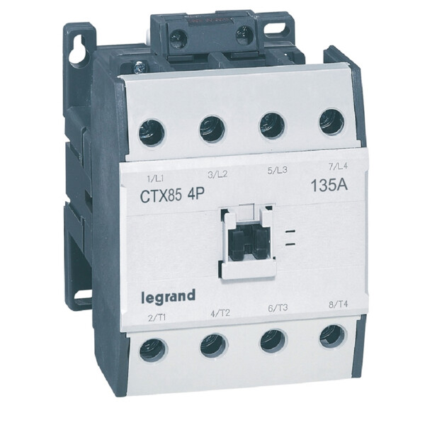 Contacteur de puissance Ctx contacteur 4p 135a ac1 230v ac bornes a vis t12 - Legrand - 416456