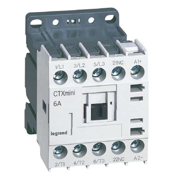Ctx mini ct 3p 6a 1nc 24vdc - Legrand - 417011