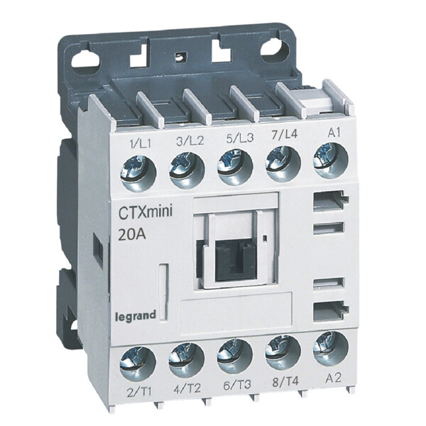Ctx mini ct 4p 20a - 24vac - Legrand - 417140