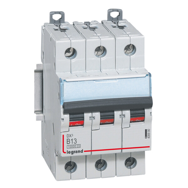 Disjoncteur dx³ 10000-vis/vis-1p-230/400v~-32a-16ka-courbe b-protect départ - Legrand - 408890