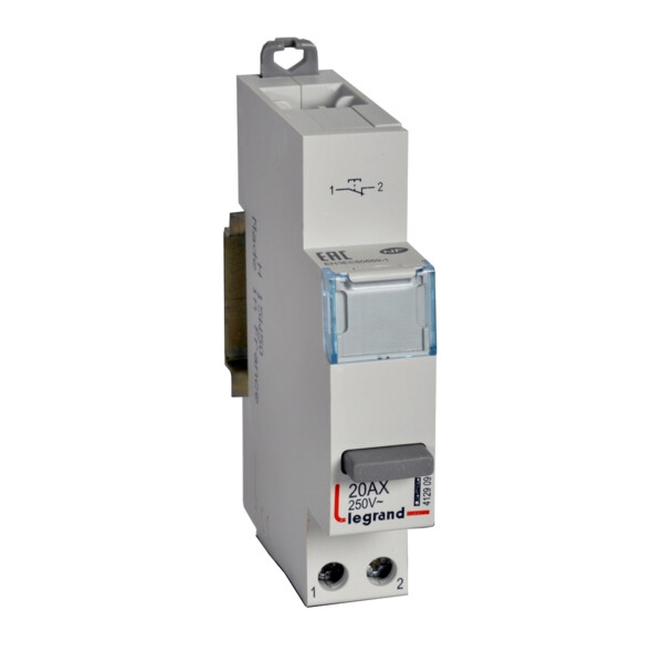 Poussoir modulaire - simple fonction 1 nf - 1 module - Legrand - 412909