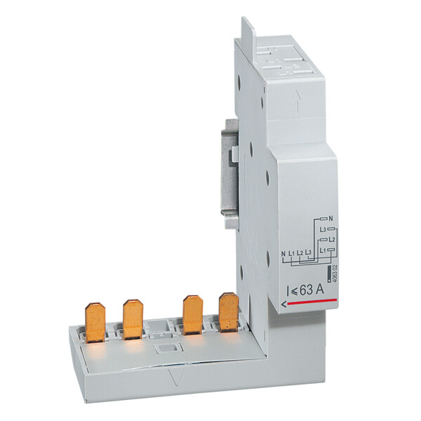 Module raccordt par peigne dx-borne auto -4p pour contacteur - tête de groupe - Legrand - 406302