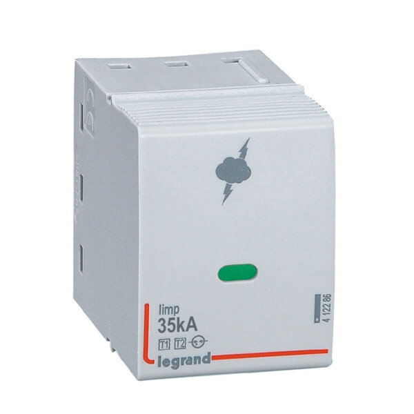 Cassette de remplacement pour parafoudres t1/35 ka - Legrand - 412286
