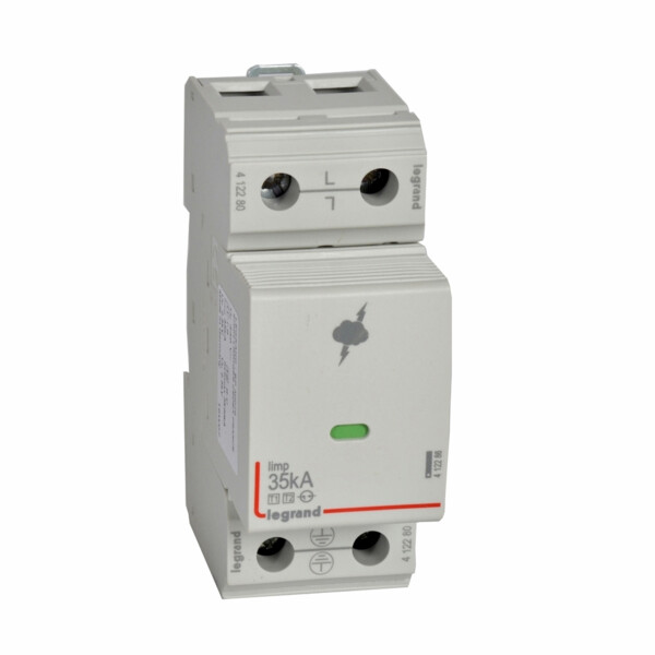 Protection des installations risque très élevé-t1-iimp 35-50 ka/pôle-440 va(it) - Legrand - 412280
