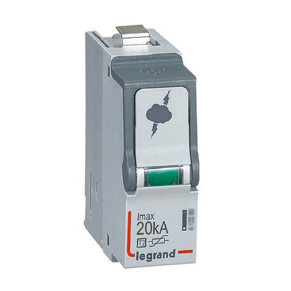 Cassette de remplacement pour parafoudres t2/20 ka - Legrand - 412297
