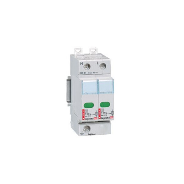 Parafoudre Lexic - protection tableau divisionnaire - capacité standard - 2P - Legrand - 003941
