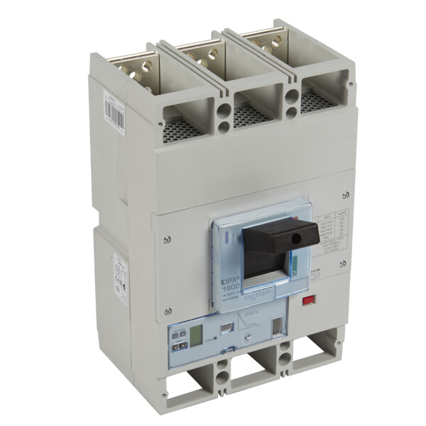 Disjoncteur électronique s2 dpx³ 1600 - icu 50 ka - 3p - 1250 a - Legrand - 422314