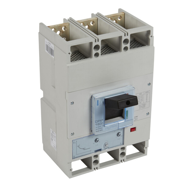 Disjoncteur magnéto-thermique dpx³ 1600 - icu 70 ka - 3p - 630 a - Legrand - 422275
